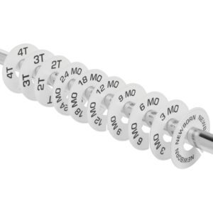 Infant clothing size dividers