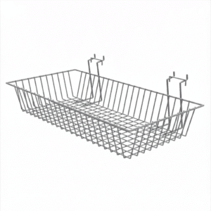 24 x 12 x 4 Multi Basket Silver