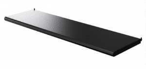 48” Bullnose Shelf in Black